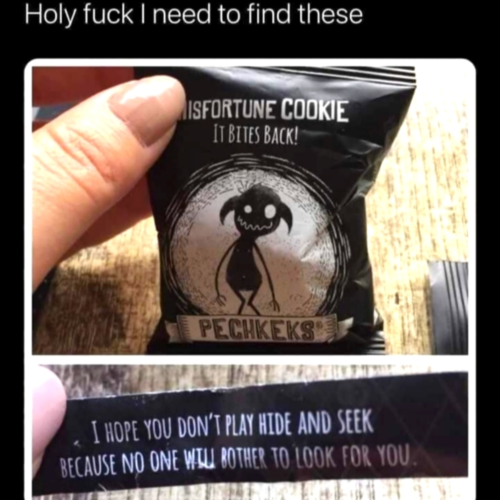 Misfortune cookies